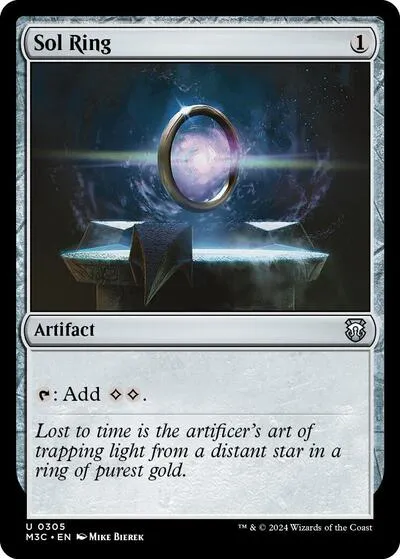 Sol Ring - Ripple Foil