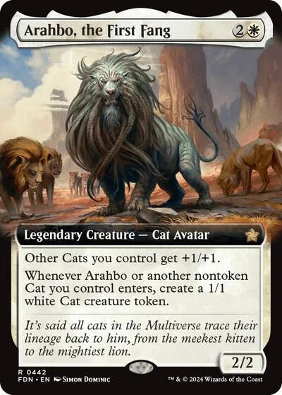 Arahbo, the First Fang - Foil