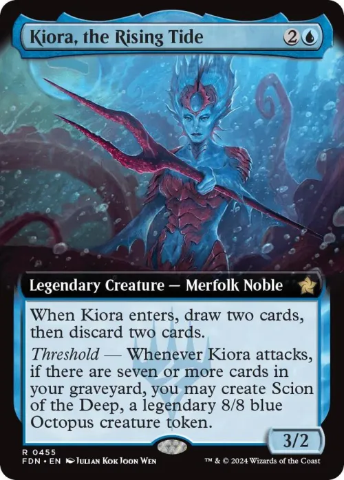 Kiora, the Rising Tide - Foil