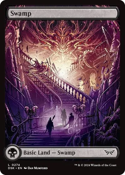 Swamp (0274) - Full Art - Foil