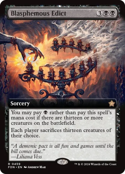 Blasphemous Edict - Foil