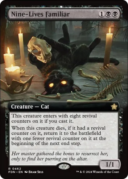 Nine-Lives Familiar - Foil