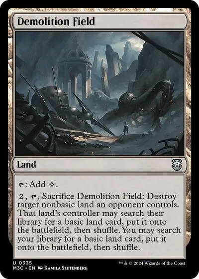 Demolition Field - Ripple Foil
