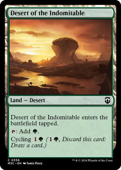 Desert of the Indomitable - Ripple Foil