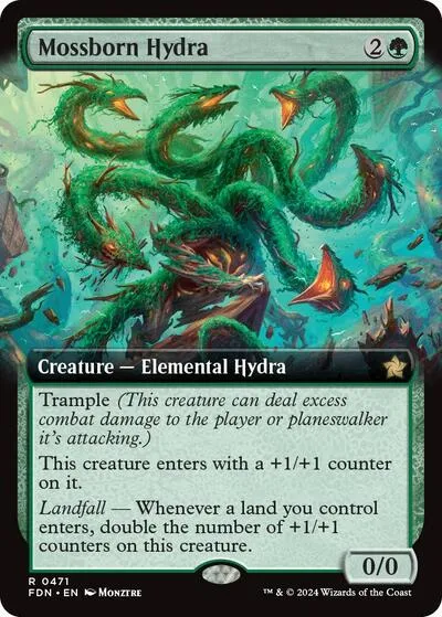 Mossborn Hydra - Foil