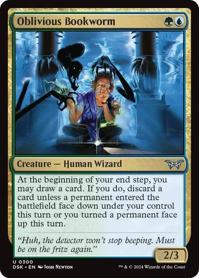 Oblivious Bookworm - Foil