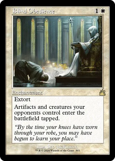 Blind Obedience - Foil