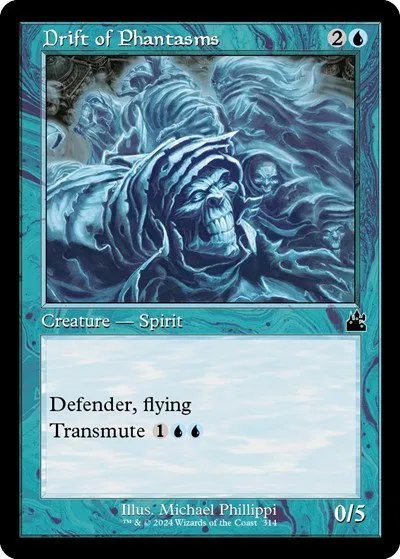 Drift of Phantasms