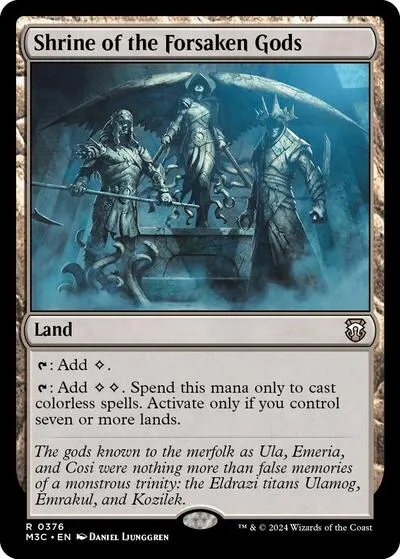 Shrine of the Forsaken Gods - Ripple Foil