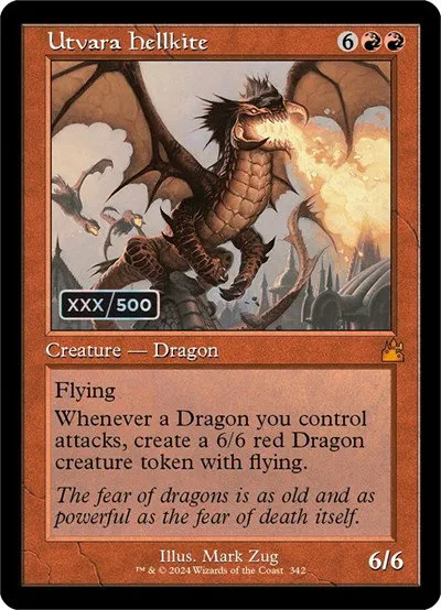 Utvara Hellkite - Serial Numbered