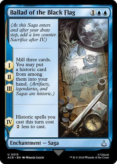 Ballad of the Black Flag - Foil