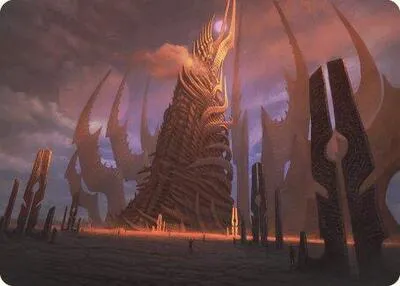 Phyrexian Tower Art Card