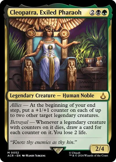 Cleopatra, Exiled Pharaoh - Foil