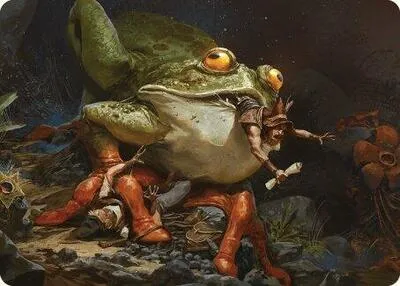 Rampant Frogantua Art Card
