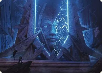 Stone Idol Generator Art Card
