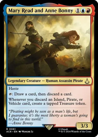 Mary Read and Anne Bonny - Foil