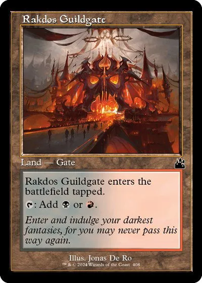Rakdos Guildgate - Foil