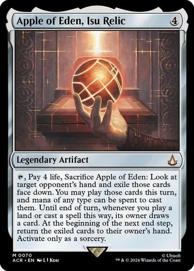 Apple of Eden, Isu Relic - Foil