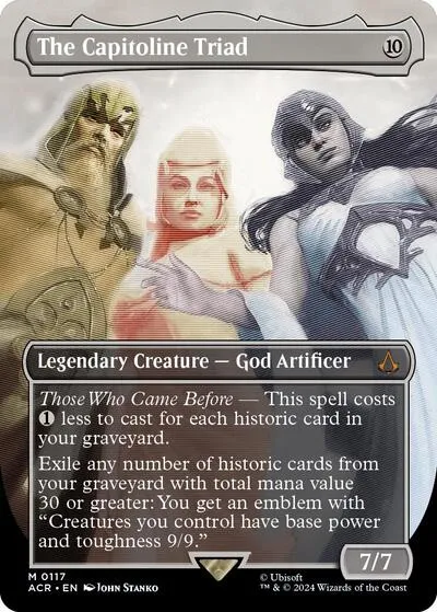 The Capitoline Triad - Foil