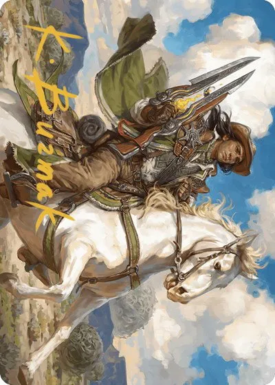 Wylie Duke, Atiin Hero Art Card - Gold Stamped Signature