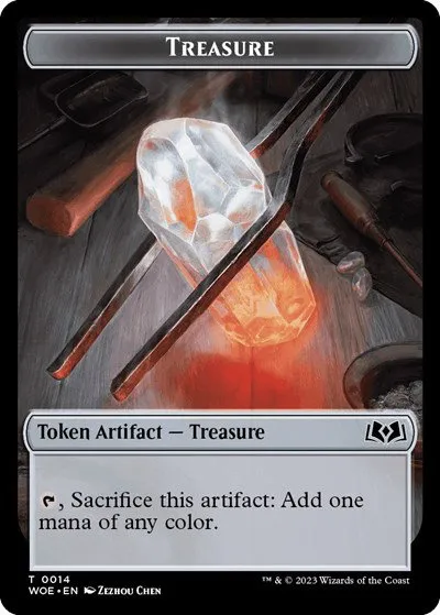 Treasure // Food (0011) Double-Sided Token