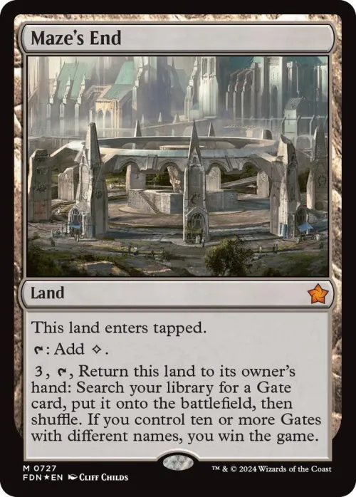 Maze's End