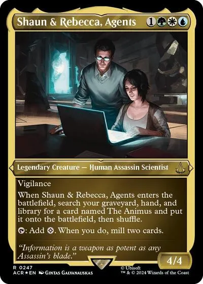 Shaun & Rebecca, Agents