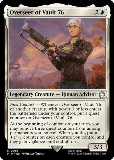 Overseer of Vault 76 - Foil