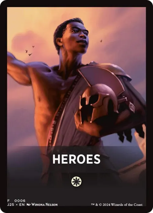Heroes Theme Card - Normal Heroes Theme Card
