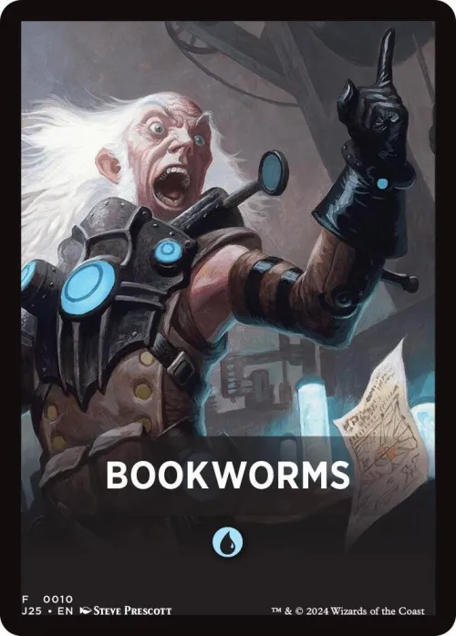 Bookworms Theme Card - Normal Bookworms Theme Card