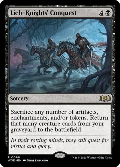 Lich-Knights' Conquest - Foil