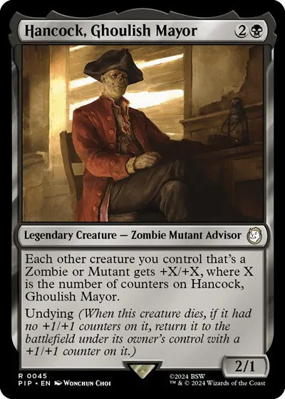 Hancock, Ghoulish Mayor - Foil