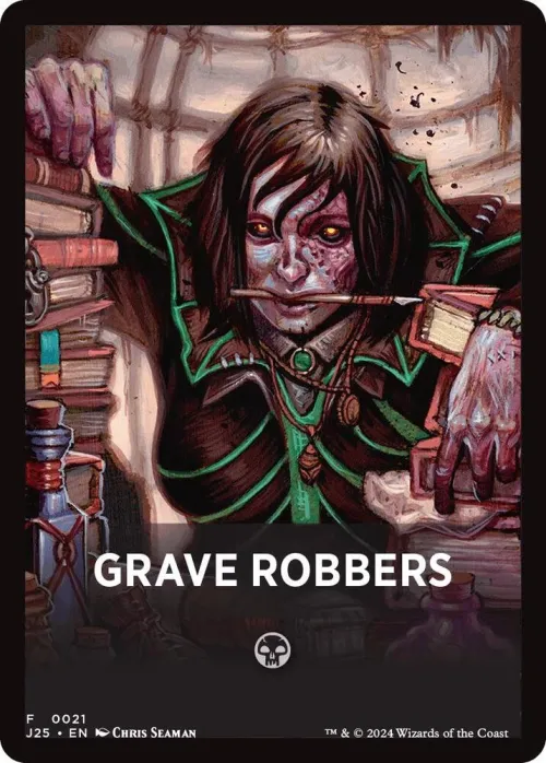 Grave Robbers Theme Card - Normal Grave Robbers Theme Car