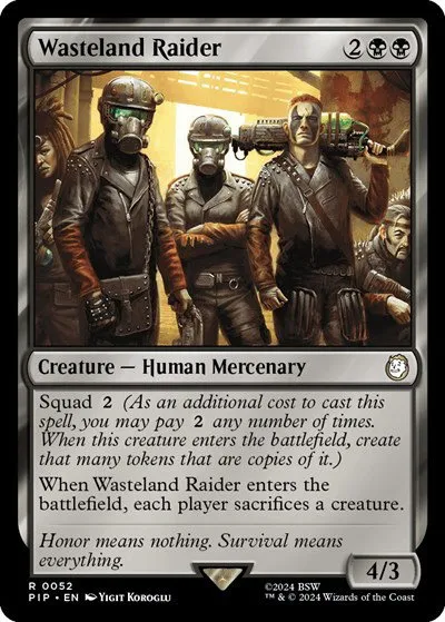 Wasteland Raider - Foil