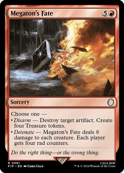 Megaton's Fate - Foil