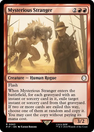 Mysterious Stranger - Foil