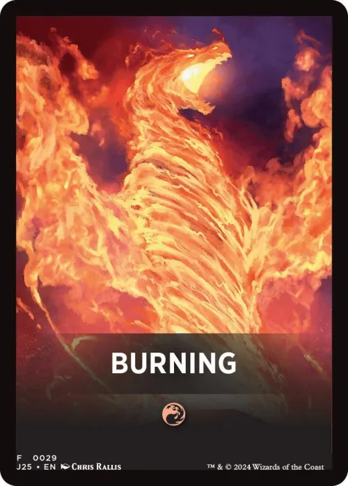 Burning Theme Card - Normal Burning Theme Card