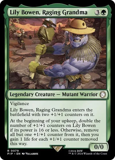 Lily Bowen, Raging Grandma - Foil