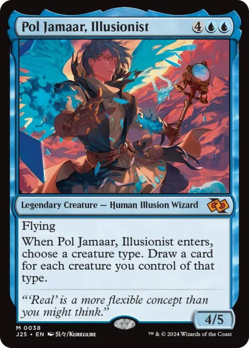 Pol Jamaar, Illusionist - Anime