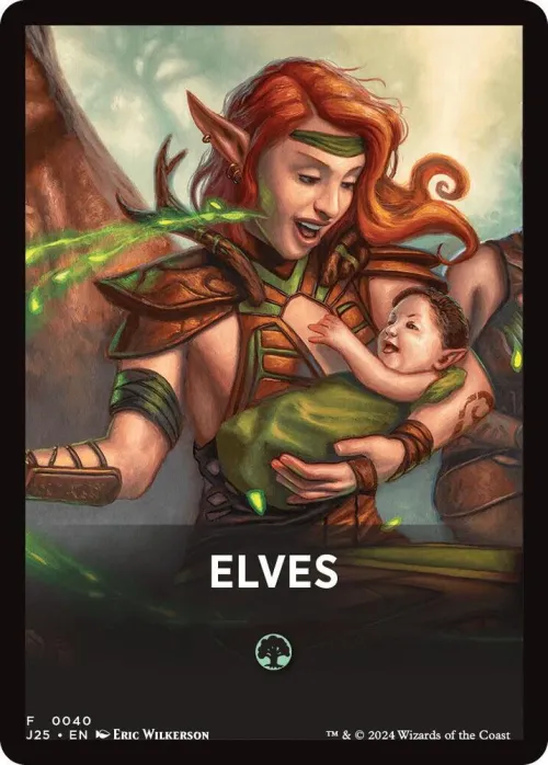 Elves Theme Card