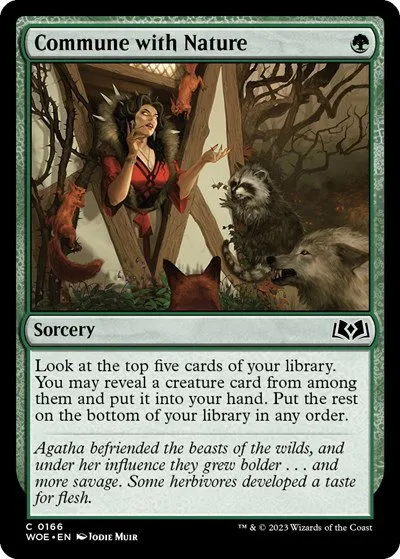 Commune with Nature - Foil
