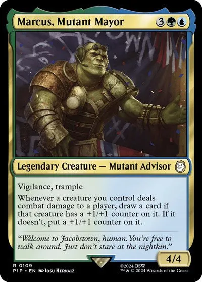 Marcus, Mutant Mayor - Foil