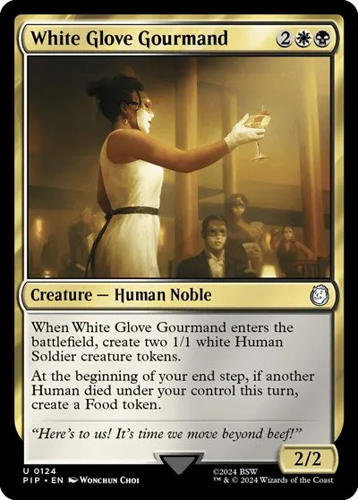 White Glove Gourmand - Foil
