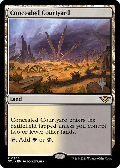 Concealed Courtyard - Foil