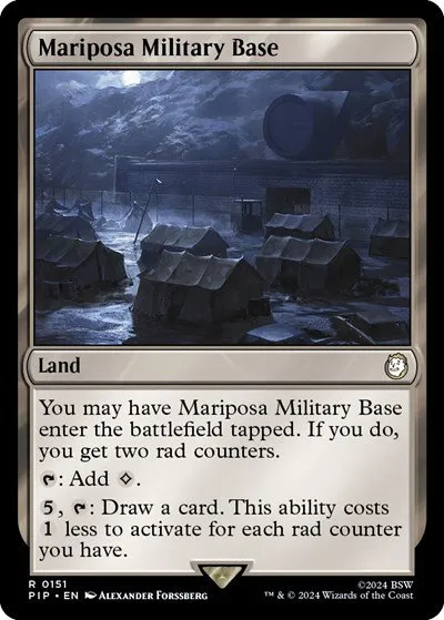 Mariposa Military Base - Foil