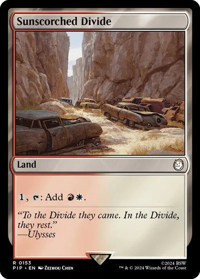 Sunscorched Divide - Foil
