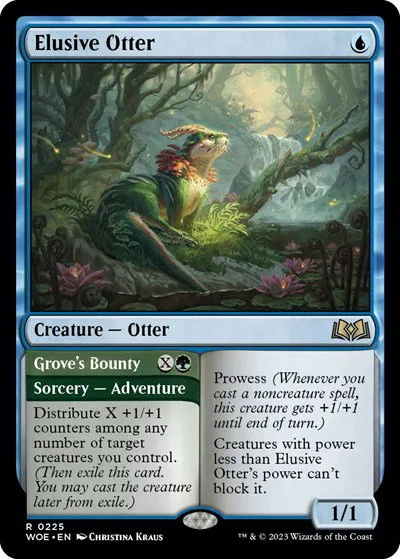 Elusive Otter - Foil