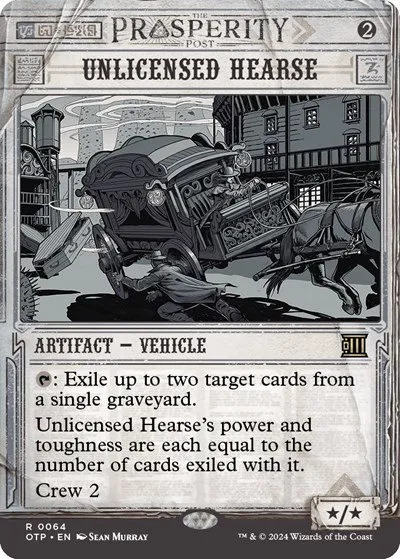 Unlicensed Hearse - Foil