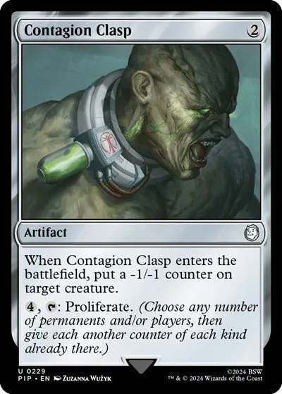 Contagion Clasp - Foil