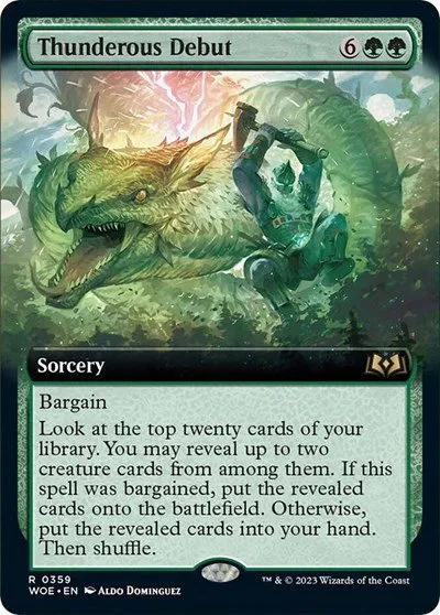 Thunderous Debut - Foil